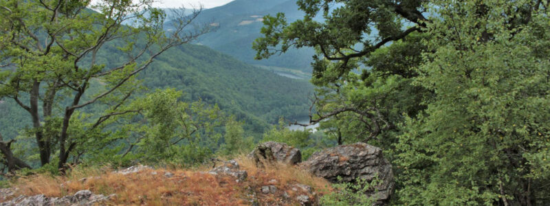 Skala Mokoš - vyhliadka pod Bujanovom (610-640 m n.m.)