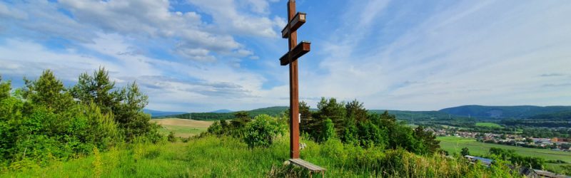 Vyhliadka na kopci Lysá (318 m n.m.)