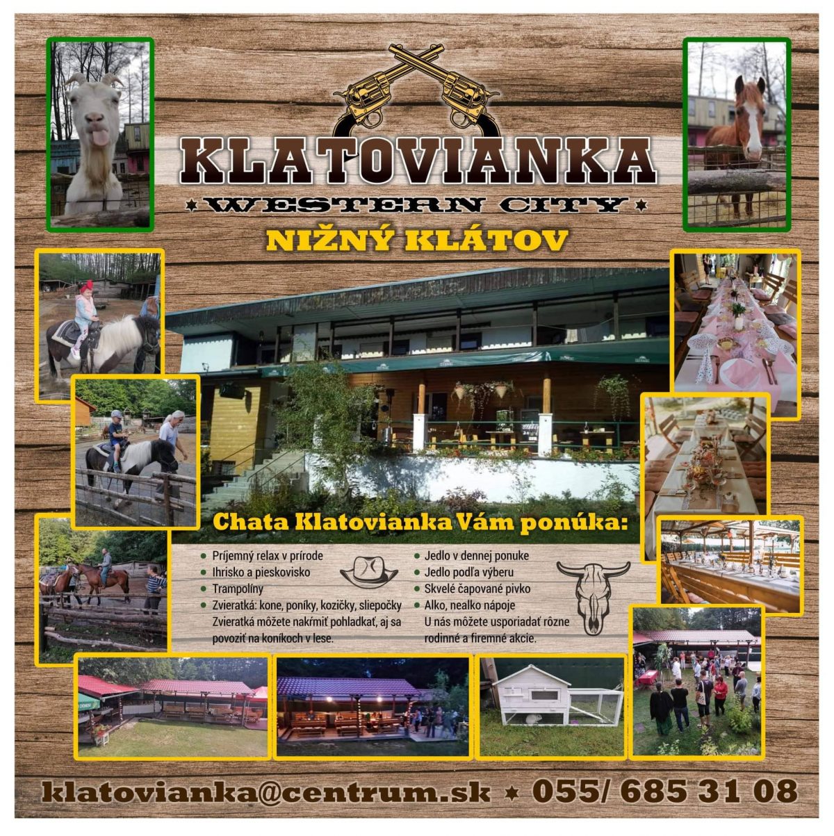 Chata Klatovianka – Otváracie hodiny