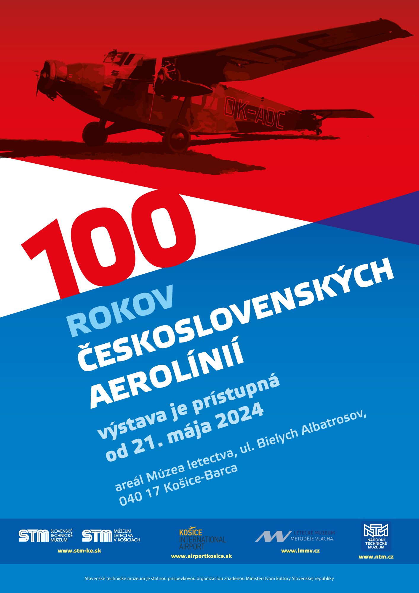 Výstava : 100 rokov založenia Československých štátnych Aerolínií