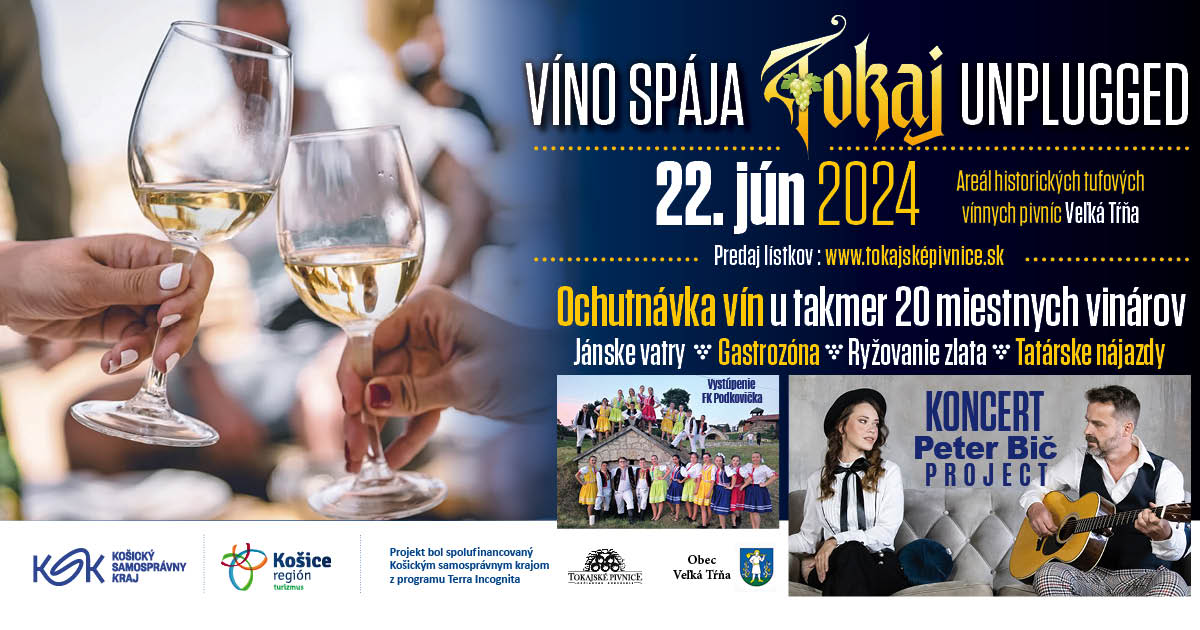 Víno spája TOKAJ Unplugged 2024