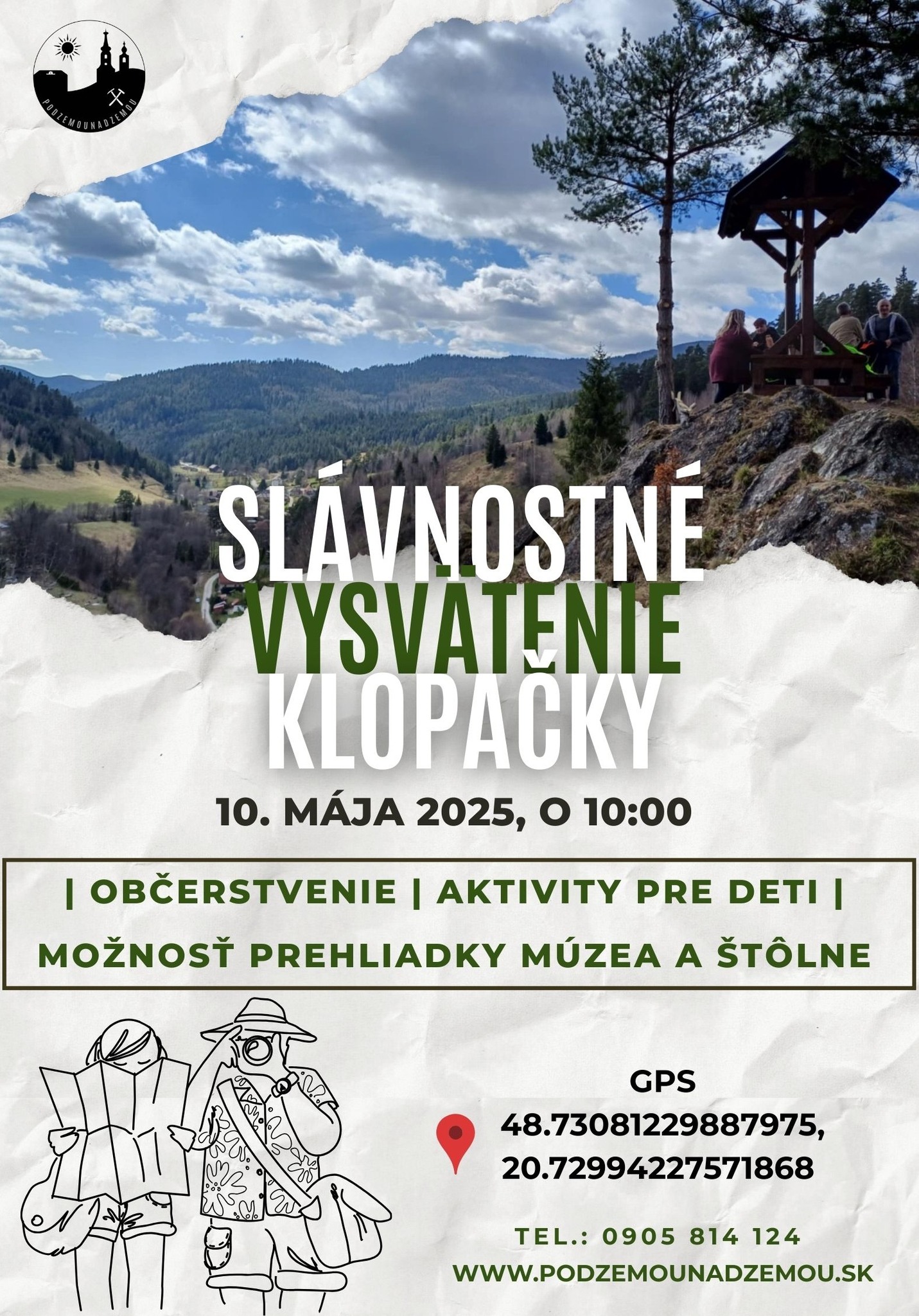 Slávnostné vysvätenie baníckej klopačky v Smolníku ⚒️✨