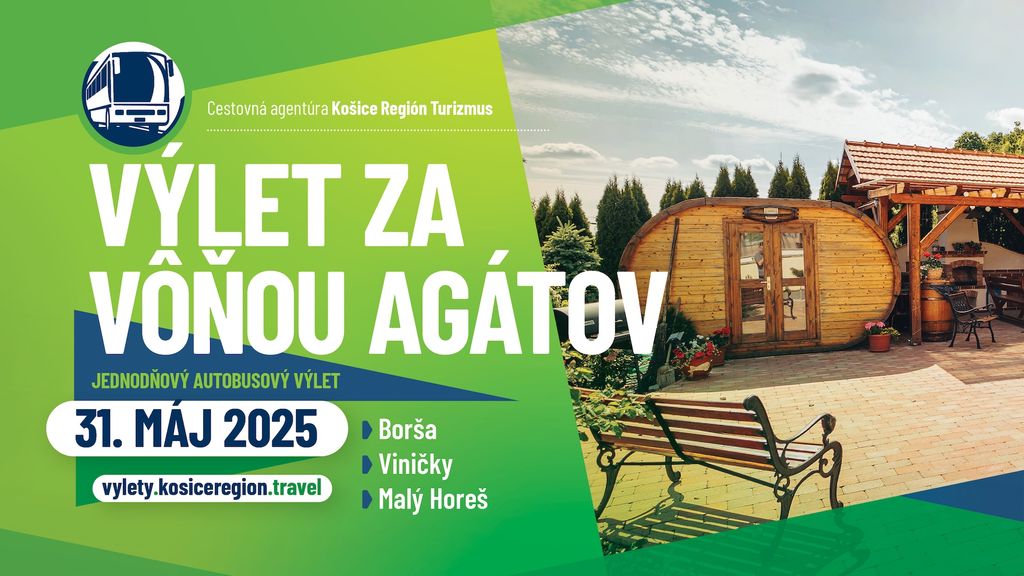 Autobusový výlet: Výlet za vôňou agátov