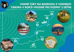 Stanujte a splavujte rieku Bodrog