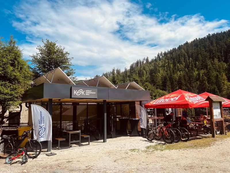 cykloodpočívadlo pri Smolníckom Tajchu