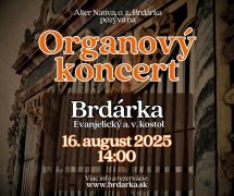 ORGANOVÝ KONCERT V BRDÁRKE