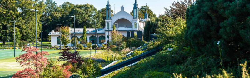 Villa Sandy v mestskom parku v Košiciach
