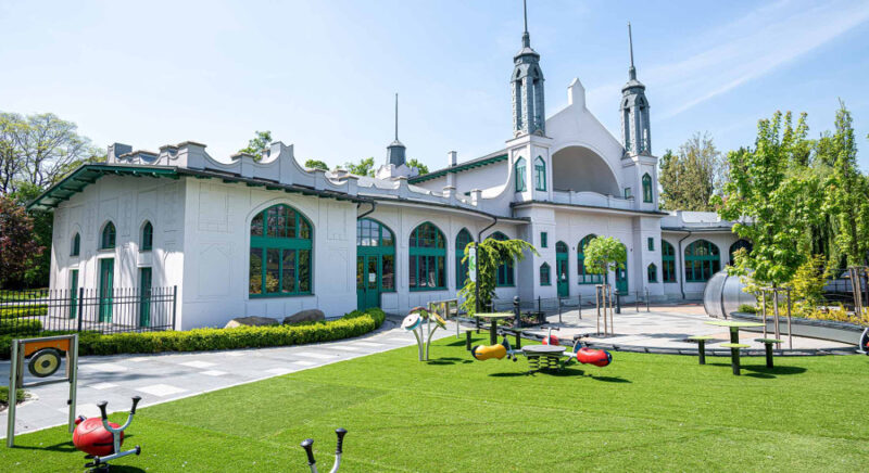 Villa Sandy v mestskom parku v Košiciach
