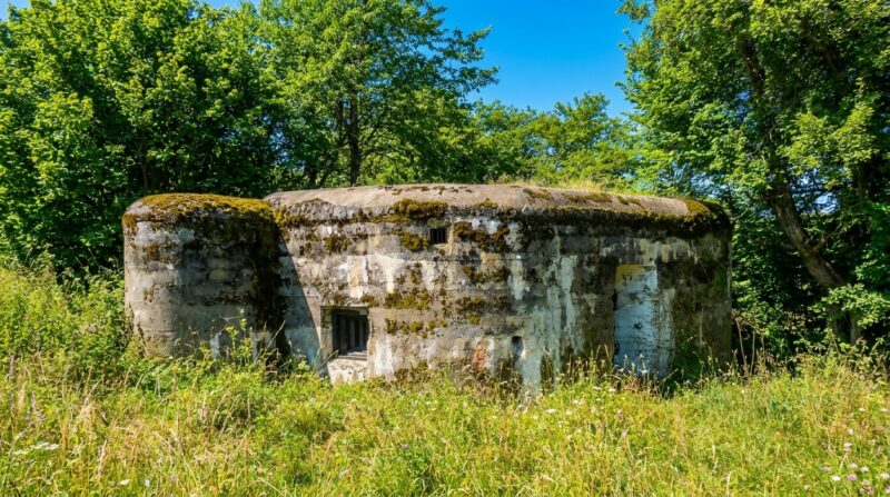 Vojenské bunkre z I. ČSR pri obci Slanská Huta