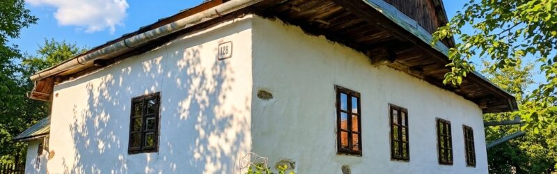 Banícke ľudové domy spišského typu v obci Smoľník