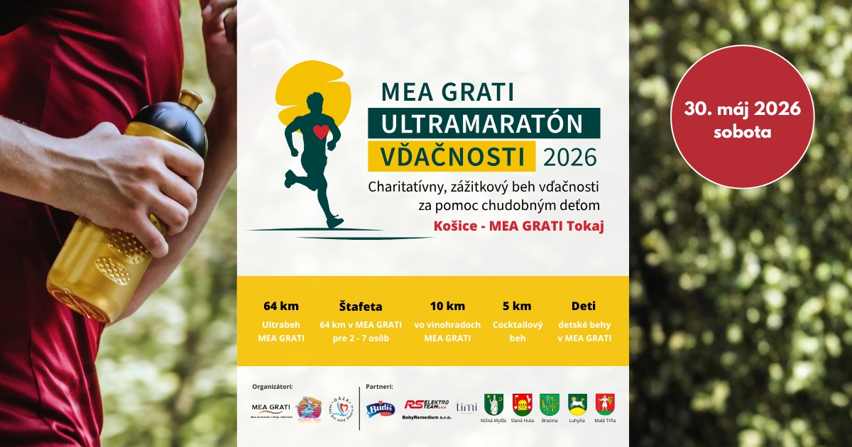 MEA GRATI Ultramaratón vďačnosti 2026