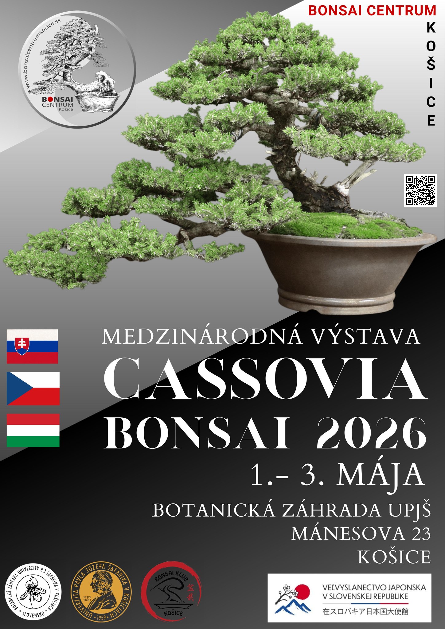 Botanická záhrada UPJŠ: CASSOVIA BONSAI 2026