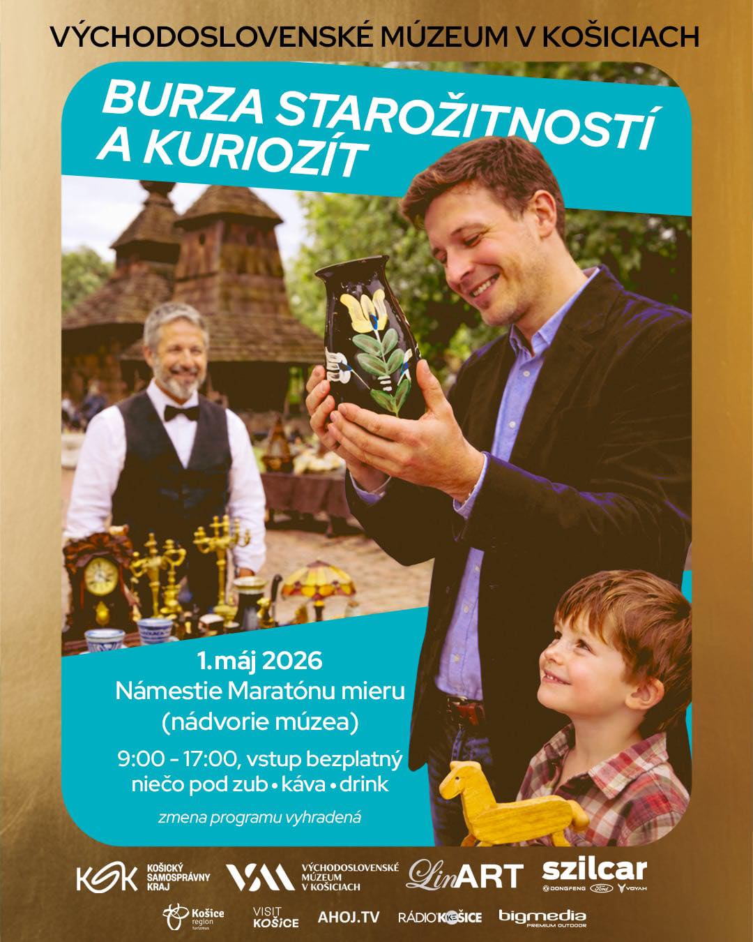 Východoslovenské múzeum v Košiciach : Burza starožitností a kuriozít