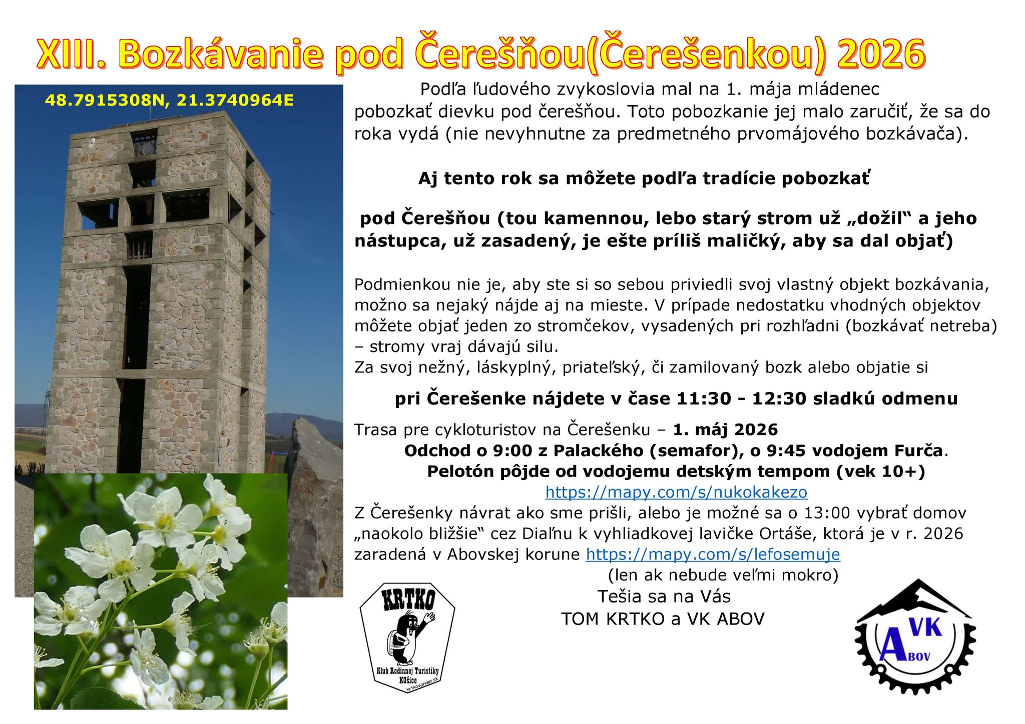 Bozkávanie pod Čerešenkou