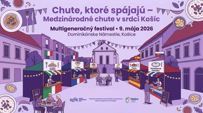 Chute, ktoré spájajú – Medzinárodné chute v srdci Košíc