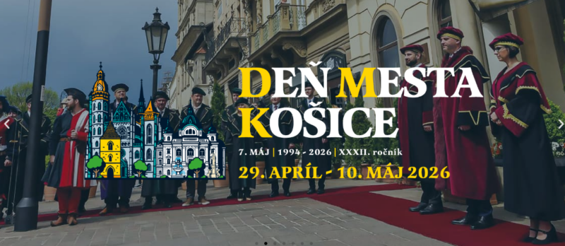 Dni mesta Košice 2026
