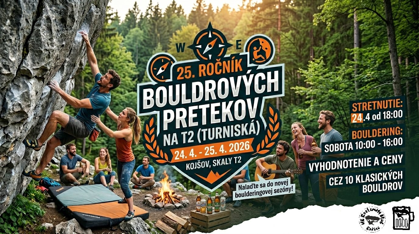 Bouldrové preteky na skalách T2
