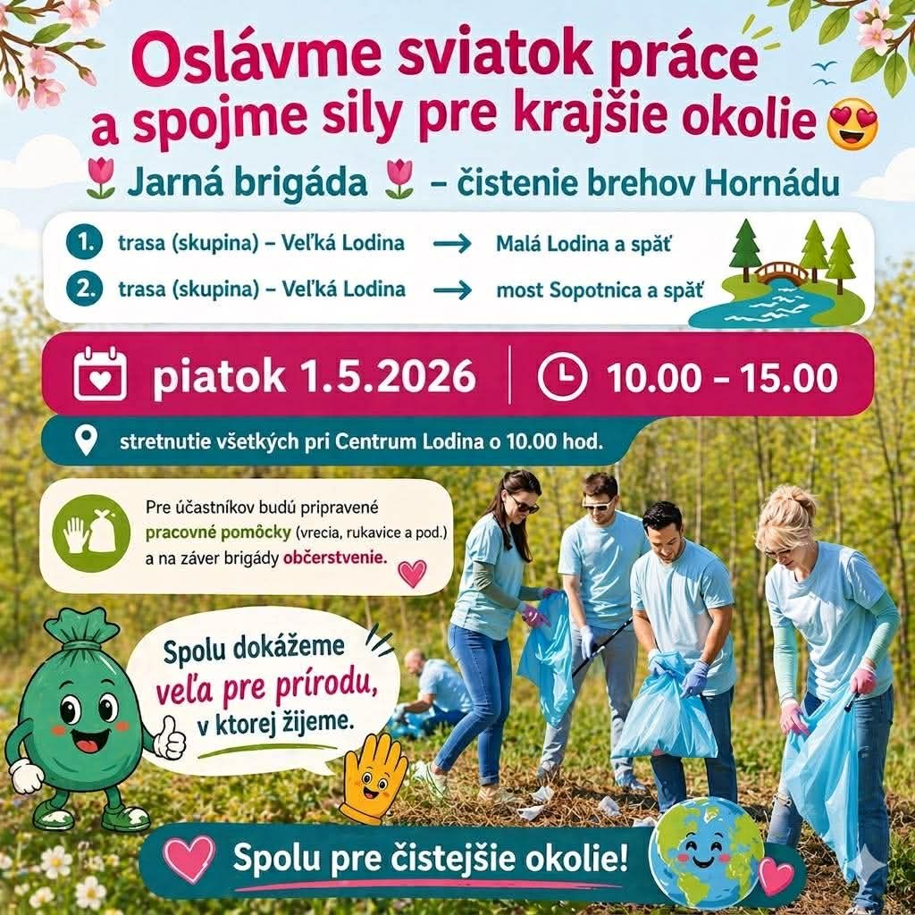 Centrum Lodina: Premeňte sviatok práce na nezabudnuteľný zážitok pre prírodu