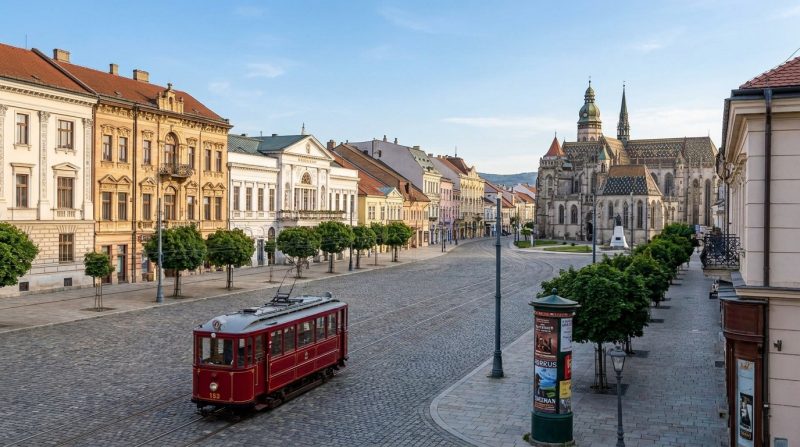 Turistický vláčik a Košice
