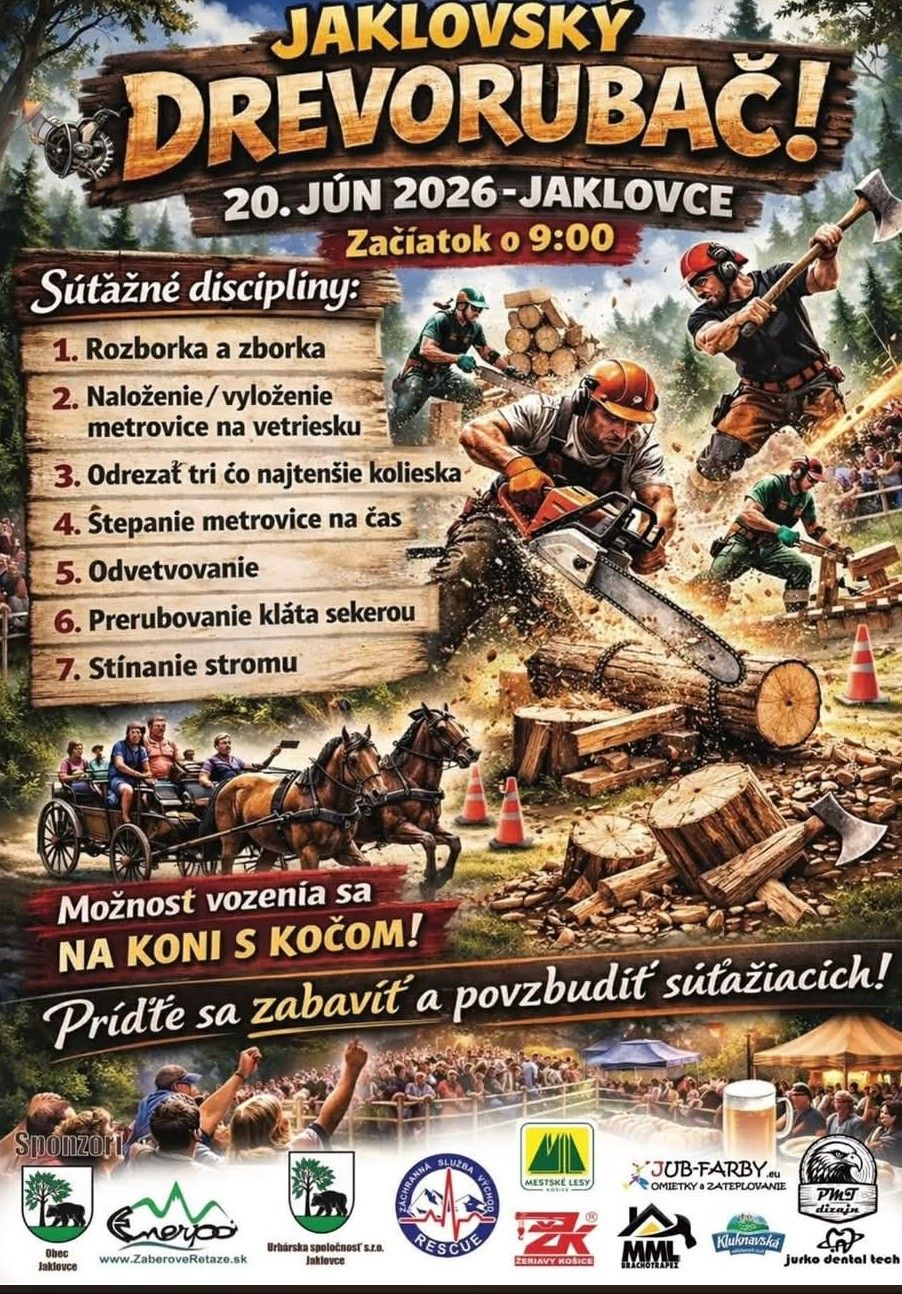 Jaklovský drevorubač 2026