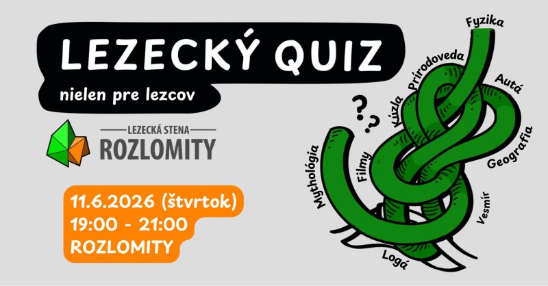Lezecká stena Rozlomity