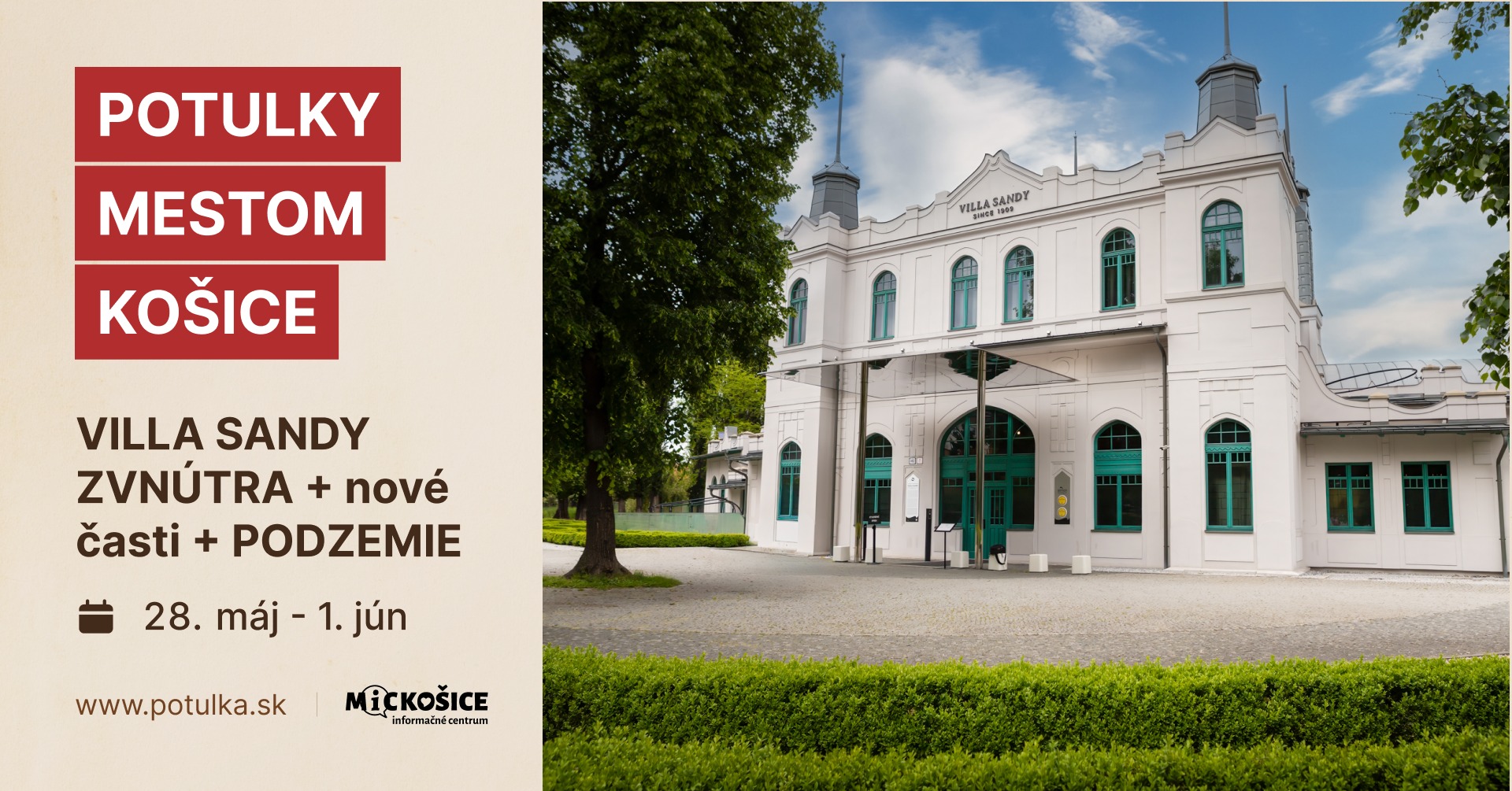 Potulky mestom Košice : VILLA SANDY ZVNÚTRA+nové časti+PODZEMIE