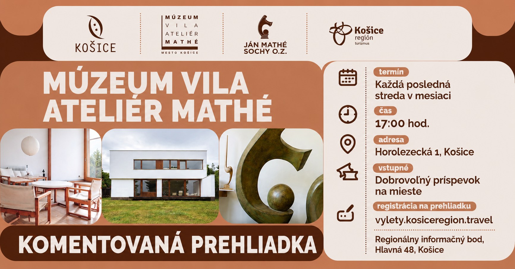 Komentovaná prehliadka Vily Mathé