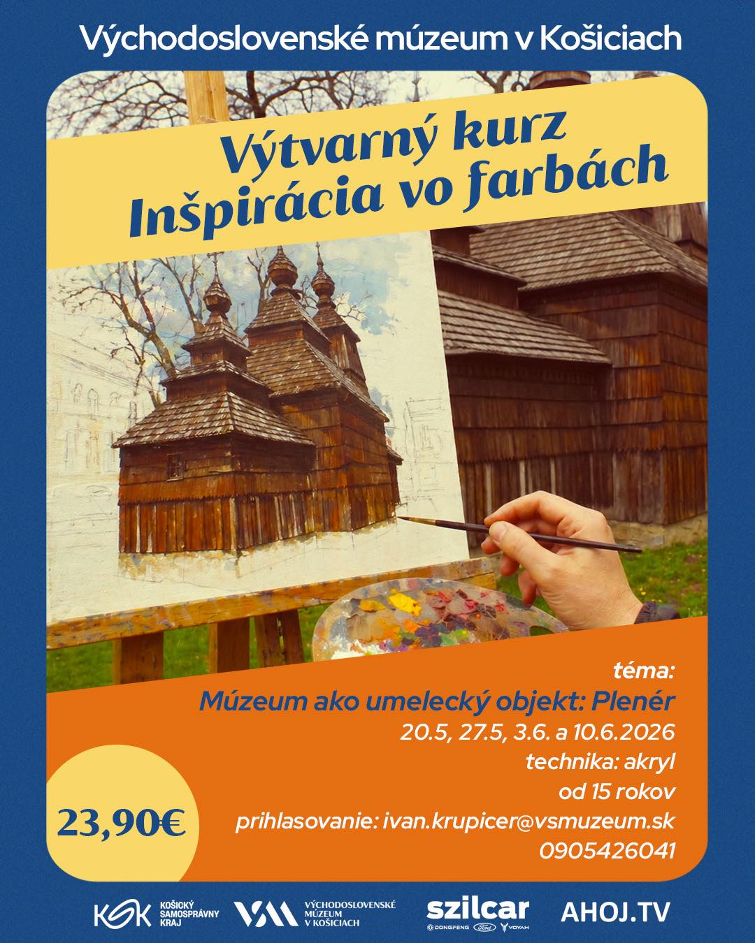 Výtvarný kurz: Inšpirácia vo farbách
