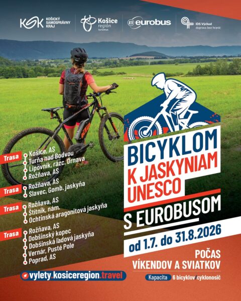 Cyklopreprava k jaskyniam UNESCO