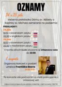 Večerná prehliadka Dómu sv. Alžbety a Organový koncert