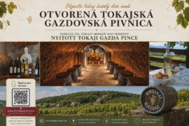 Otvorené tokajské gazdovské pivnice počas leta