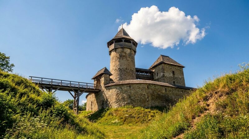 Hrad Vár - zrúcanina