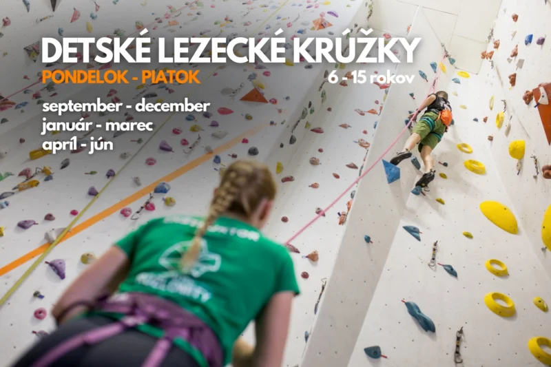 Detské lezecké krúžky