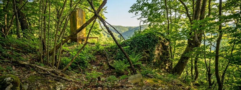 Hrad BUKOVEC - zvyšky hlavnej veže