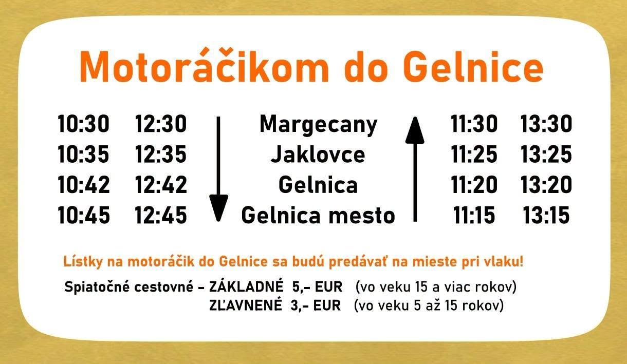 Deň otvorených dverí na zastávke GELNICA MESTO