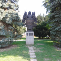 Socha anjela s erbom mesta Košice Socha anjela s erbom mesta Košice
