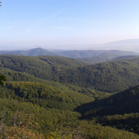 Biela skala (806 m) a Arturova skala (796 m)