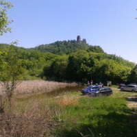 Dolné trstinové jazero pri obci Slanec Dolné trstinové jazero pri obci Slanec