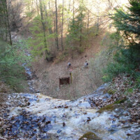 Vodopád na Kamennom potoku – Šikľavá skala Vodopád na Kamennom potoku – Šikľavá skala