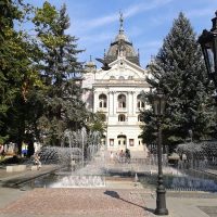 Spievajúca fontána a zvonkohra v Košiciach