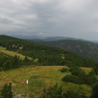 Rázcestník na Volovci – pohľad zo Skaliska Rázcestník na Volovci – pohľad zo Skaliska