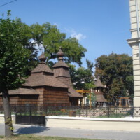 Drevený kostolík z Kožuchoviec v Košiciach Východoslovenské múzeum v Košiciach : Drevený kostolík z Kožuchoviec v Košiciach