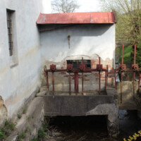 Vodný mlyn s francisovou turbínou v Kluknave Vodný mlyn s francisovou turbínou v Kluknave