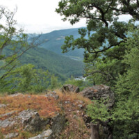 Skala Mokoš - vyhliadka pod Bujanovom (610-640 m n.m.) Skala Mokoš - vyhliadka pod Bujanovom (610-640 m n.m.)