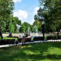 Plávajúca fontána v Košiciach Plávajúca fontána v Košiciach