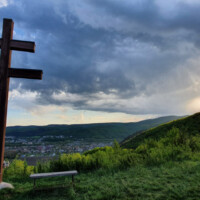 Vyhliadka na kopci Lysá (318 m n.m.) Vyhliadka na kopci Lysá (318 m n.m.)