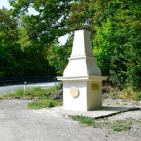 Župný kameň – Hraničný kameň nad obcou Dargov , Fotograf: Jozef Mareček (https://www.facebook.com/jozef.marecek.94) Župný kameň – Hraničný kameň nad obcou Dargov