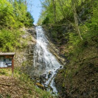 Vodopád na Kamennom potoku – Šikľavá skala Vodopád na Kamennom potoku – Šikľavá skala