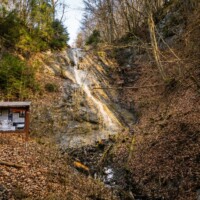 Vodopád na Kamennom potoku – Šikľavá skala