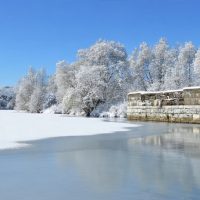 Zaniknutý železničný most v obci Kostoľany nad Hornádom Zaniknutý železničný most v obci Kostoľany nad Hornádom